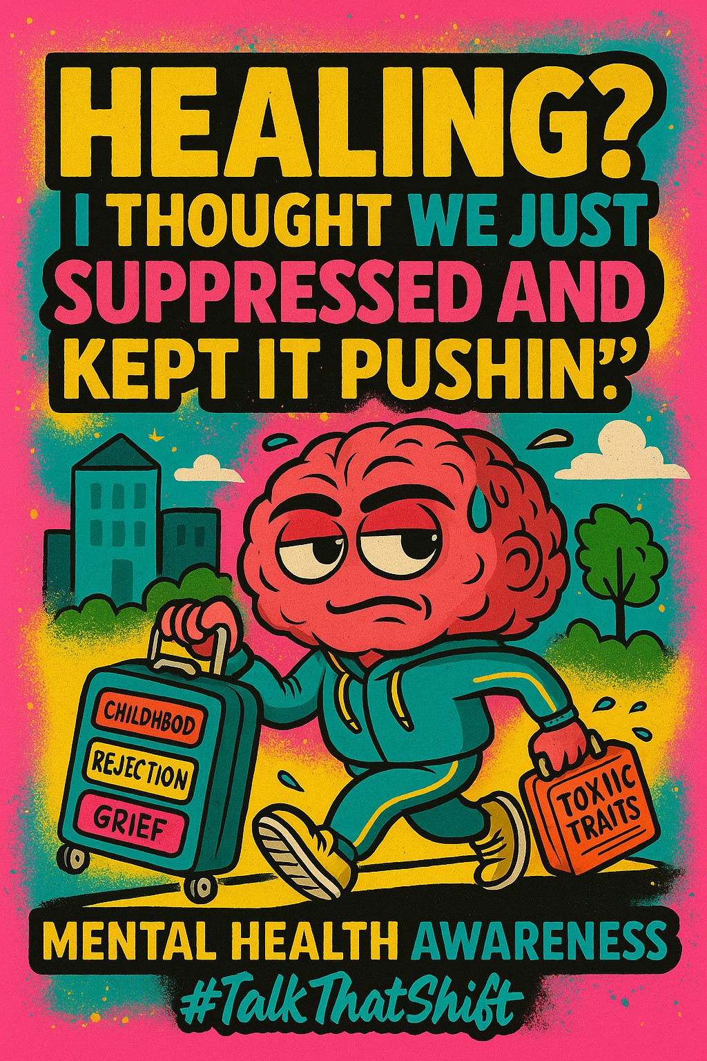 HEALING? I THOUGHT WE JUST SUPPRESSED AND KEPT IT PUSHING