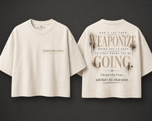 Forward Only Cropped Tee