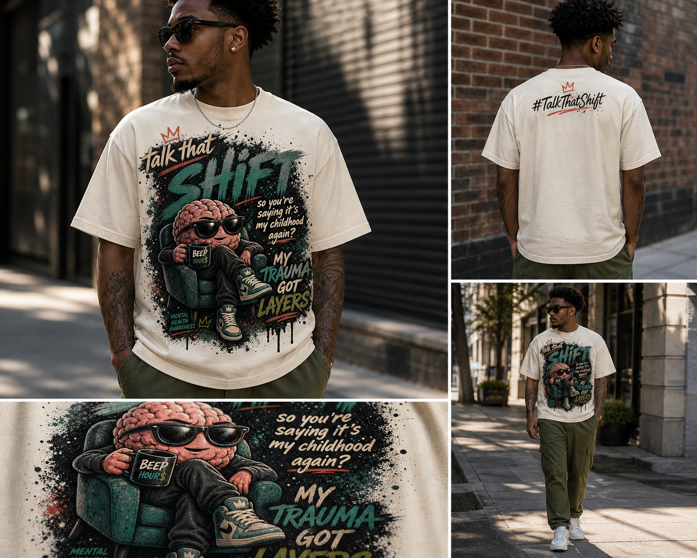 My Trauma Got Layers Tee