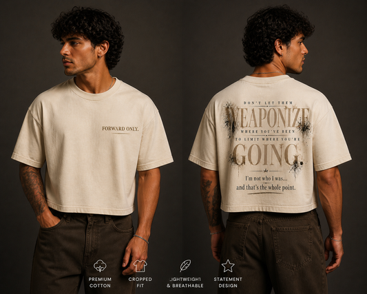 Forward Only Cropped Tee