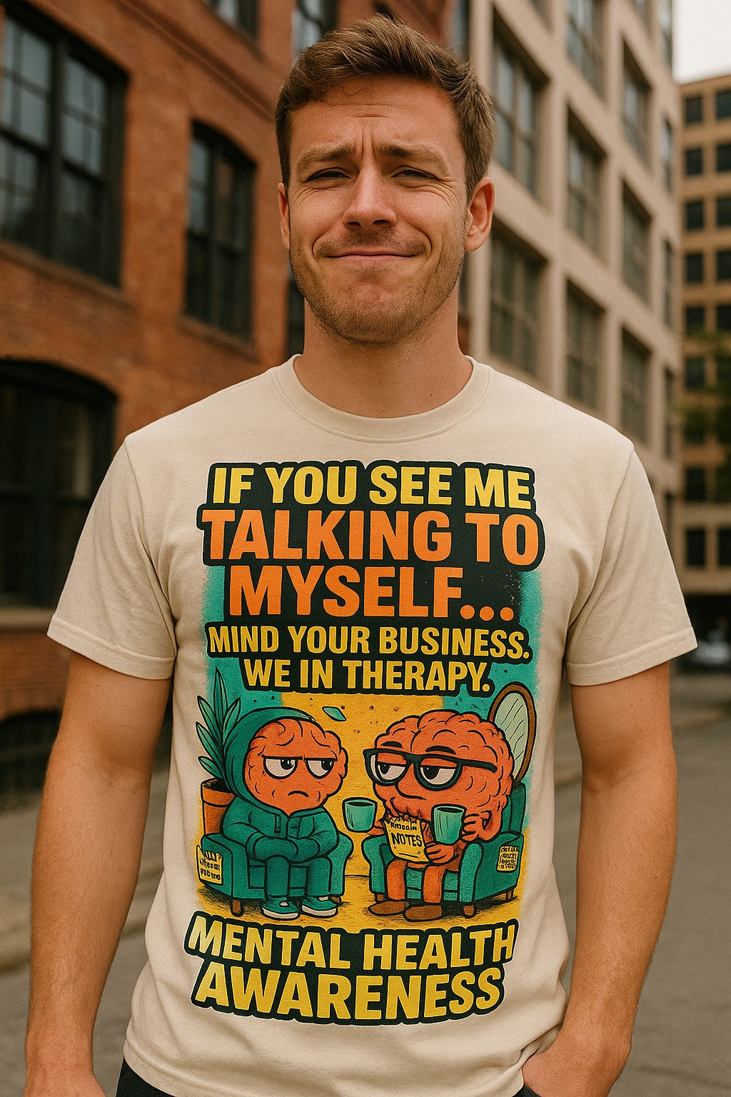 IF YOU SEE ME TALKING TO MYSELF... MIND YOUR BUSINESS