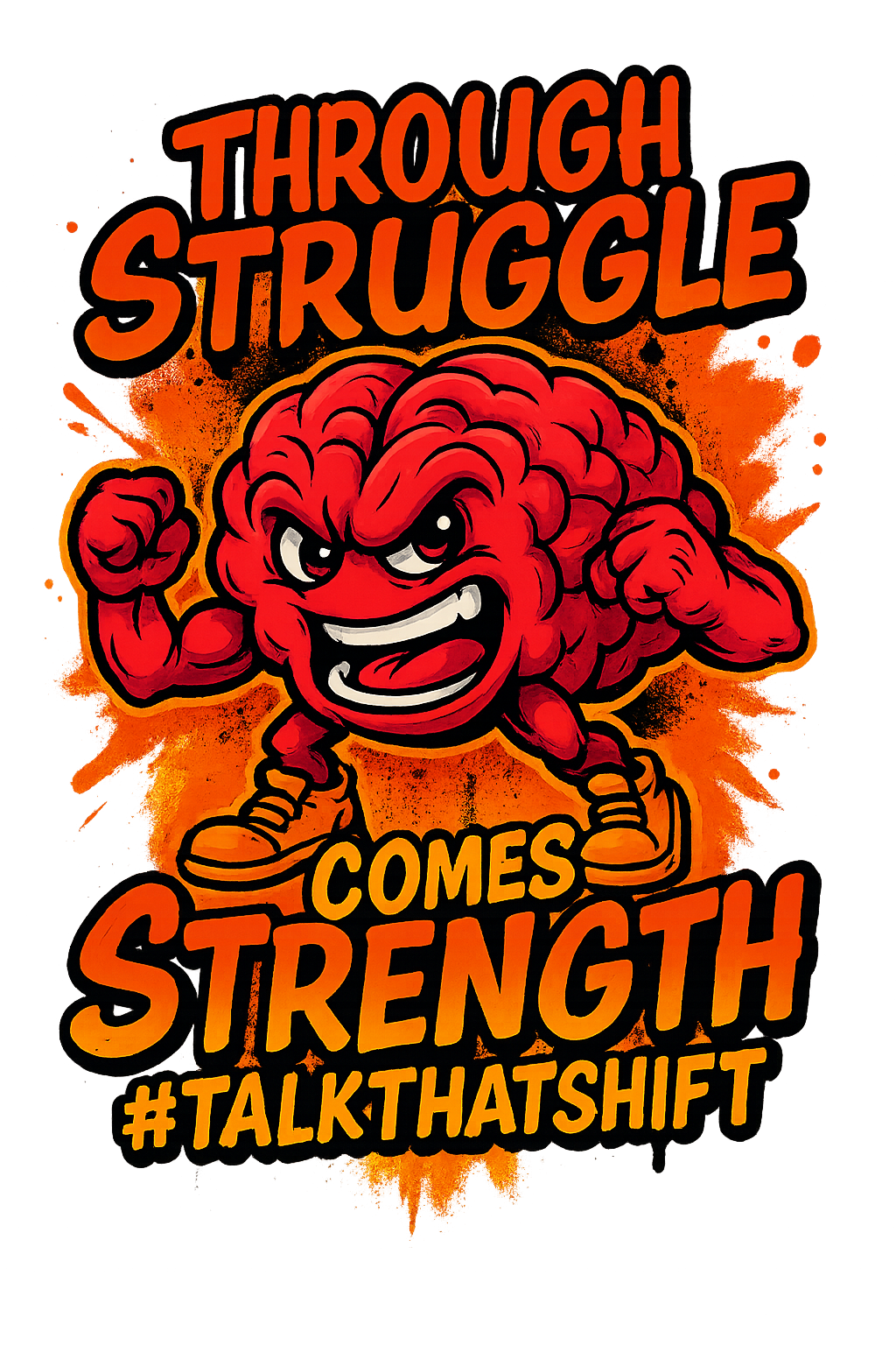 Through struggle comes strength